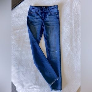 Girls Size 8 Lightly Distressed Skinny Jean